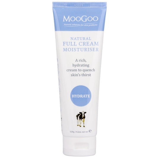 MooGoo Natural Full Cream Rich Hydrating Cream 120g