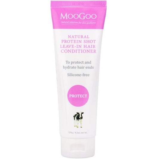 MooGoo Natural Protein Shot Silicone-Free Leave-In Conditioner 120g