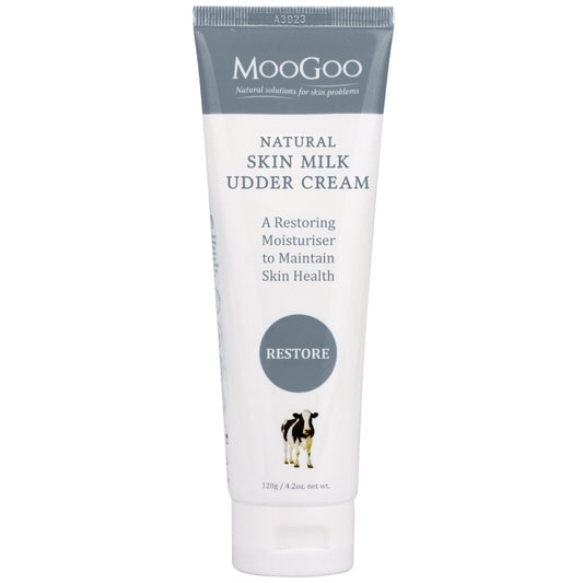 MooGoo Natural Skin Milk Udder Cream Moisturiser 120g