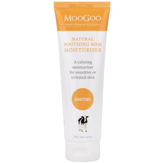 MooGoo Natural Soothing MSM Calming Moisturiser 120g