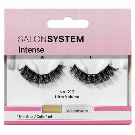 Salon System Naturalash Intense Ultra Volume Strip Lashes Black 212