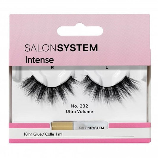 Salon System Naturalash Intense Ultra Volume Strip Lashes Black 232