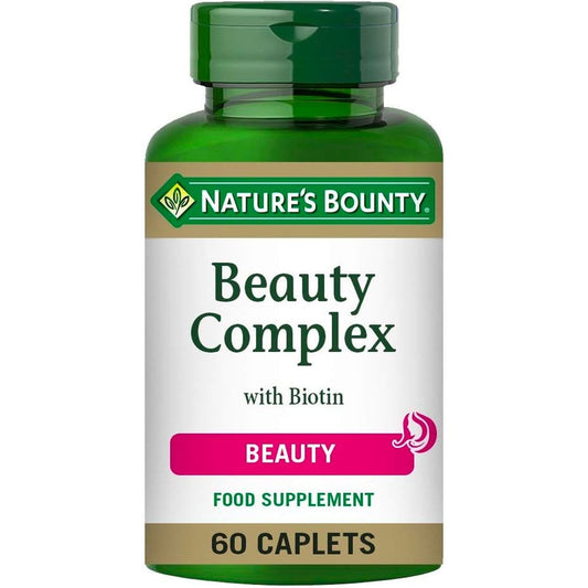 Nature's Bounty Beauty Complex with Biotin 60 Caplets