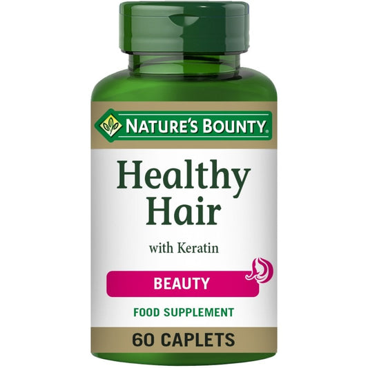 Nature's Bounty Beauty Healthy Hair Food Supplement 60 Capsules