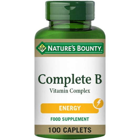 Nature's Bounty Complete B Vitamin Complex 100 Caplets