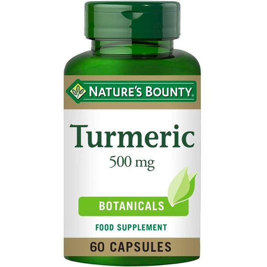 Nature's Bounty Turmeric 500 mg 60 Capsules