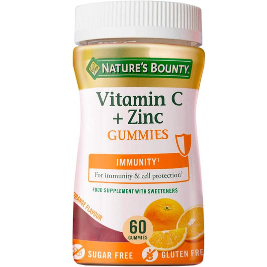 Nature's Bounty Vitamin C + Zinc 60 Gummies