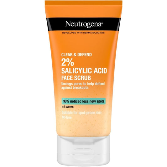 Neutrogena Clear & Defend Facial Scrub 150ml