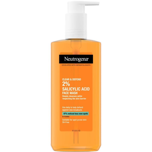 Neutrogena Clear & Defend Facial Wash 200ml