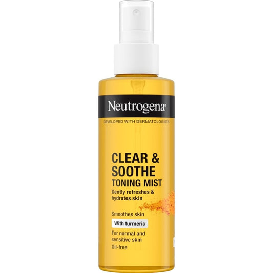 Neutrogena Clear & Soothe Turmeric Toning Mist 125ml