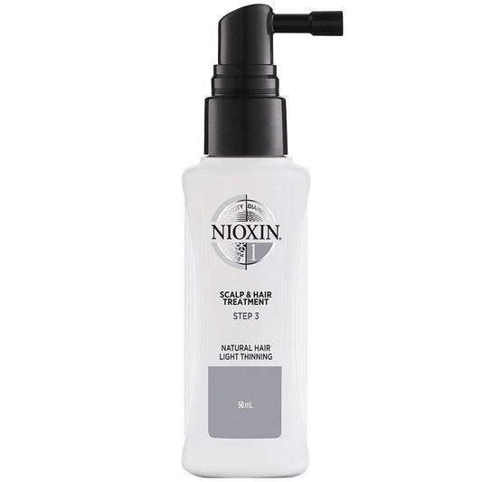 Nioxin System 1 Scalp & Hair Leave-In Treatment for Natural Hair with Light Thinning 100ml