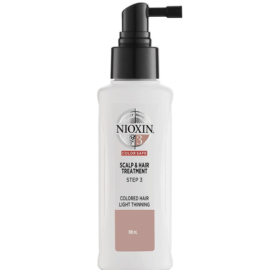 Nioxin System 3 Scalp & Hair Leave-In Treatment for Coloured Hair with Light Thinning 100ml