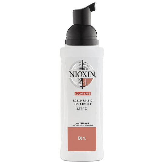 Nioxin System 4 Scalp & Hair Leave-In Treatment for Coloured Treated Hair with Progressed Thinning 100ml