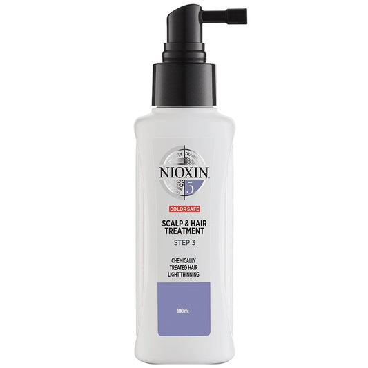 Nioxin System 5 Scalp & Hair Leave-In Treatment for Chemically Treated Hair with Light Thinning 100ml