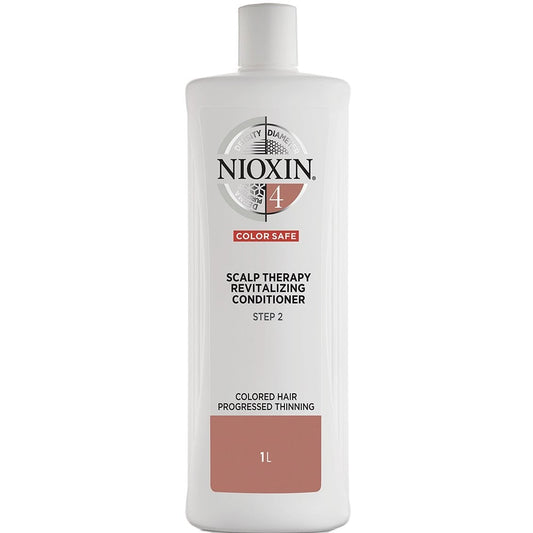 Nioxin System 4 Scalp Therapy Conditioner for Coloured Treated Hair with Progressed Thinning 1000ml