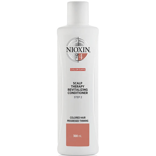 Nioxin System 4 Scalp Therapy Conditioner for Coloured Treated Hair with Progressed Thinning 300ml