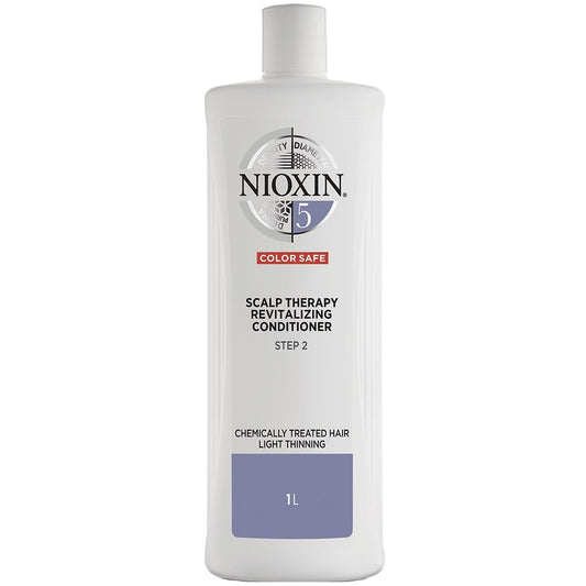 Nioxin System 5 Scalp Therapy Conditioner for Chemically Treated Hair with Light Thinning 1000ml