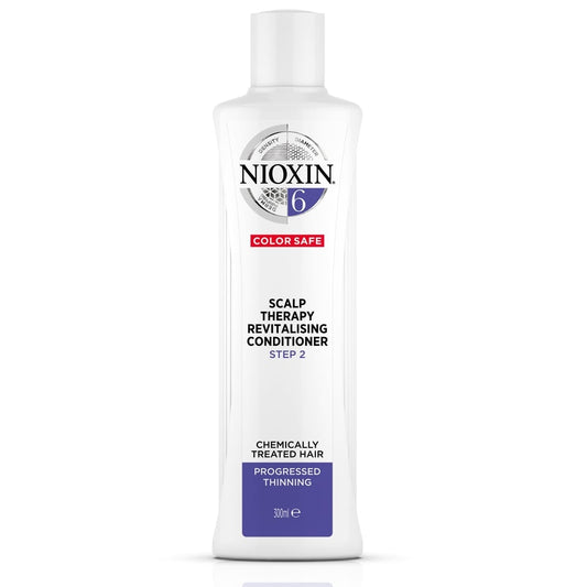 Nioxin System 6 Scalp Therapy Conditioner for Chemically Treated Hair with Progressed Thinning 300ml