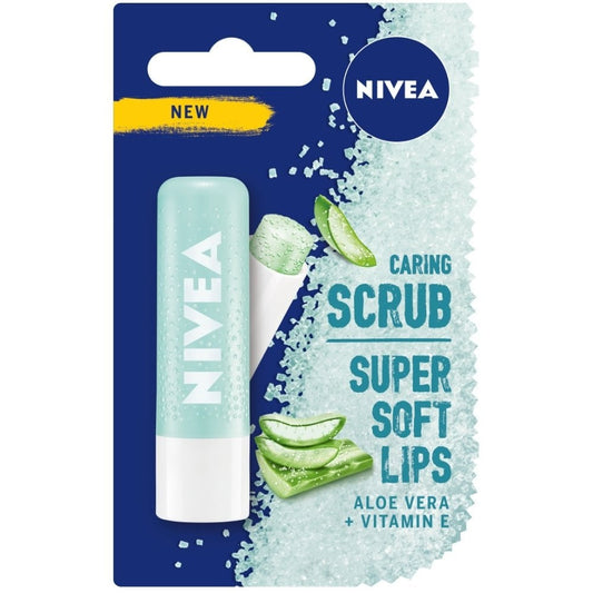 Nivea Caring Lip Scrub with Aloe Vera & Vitamin E 5.5ml