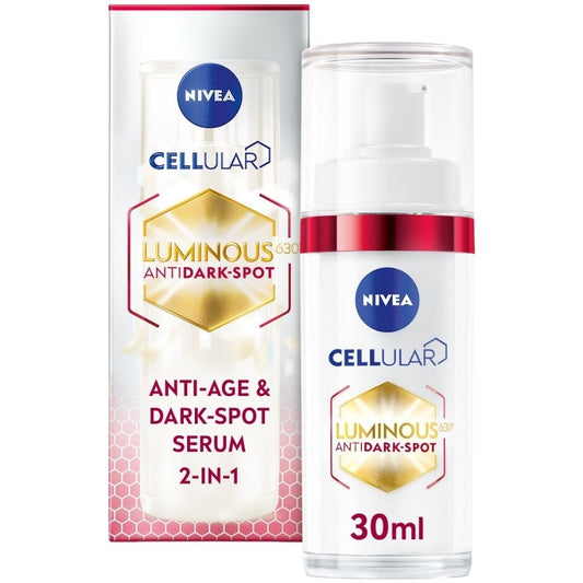 Nivea Cellular Luminous 630 2-in-1 Anti-Age & Dark-Spot Serum 30ml