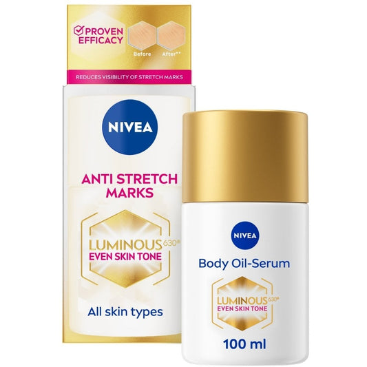 Nivea Luminous 630 Anti-Stretch Marks Body Oil Serum 100ml