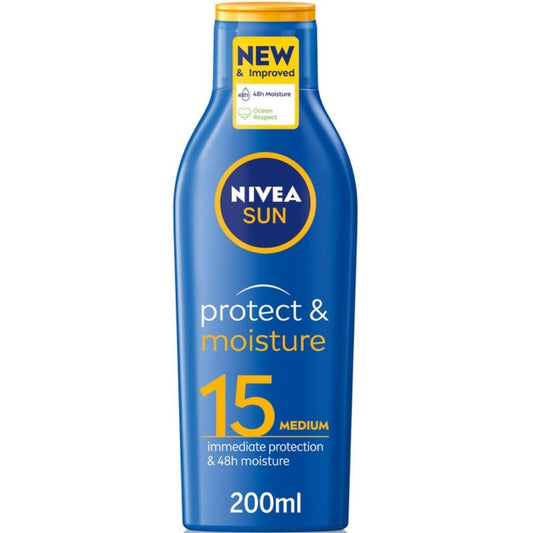 Nivea Sun Protect & Moisture Lotion SPF15 200ml