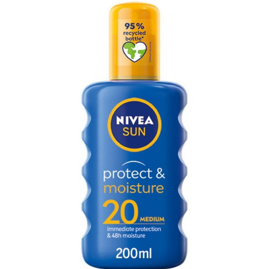 Nivea Sun Protect & Moisture Sun Cream Spray SPF20 200ml