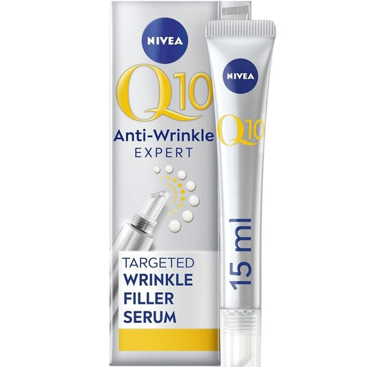 Nivea Q10 Anti-Wrinkle Expert Targeted Wrinkle Filler Serum 15ml