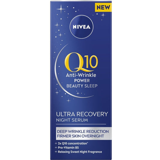 Nivea Q10 Anti-Wrinkle Power Beauty Sleep Night Serum 30ml