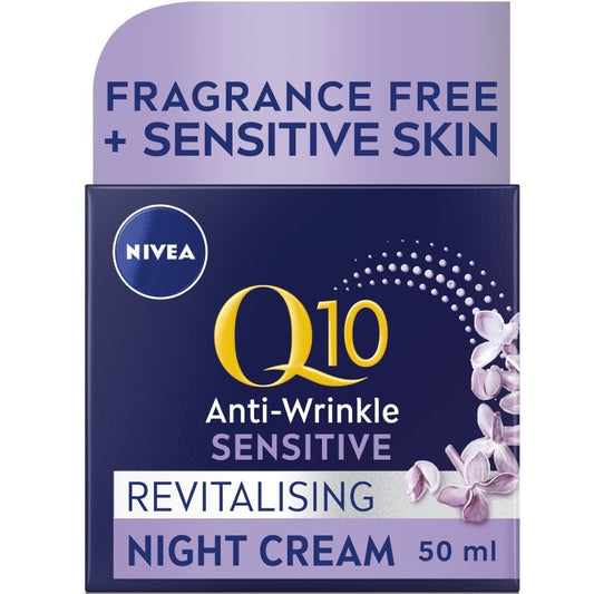 Nivea Q10 Anti-Wrinkle Revitalising Night Cream 50ml