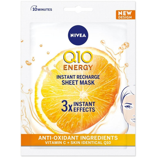 Nivea Q10 Energy Instant Recharge Sheet Mask