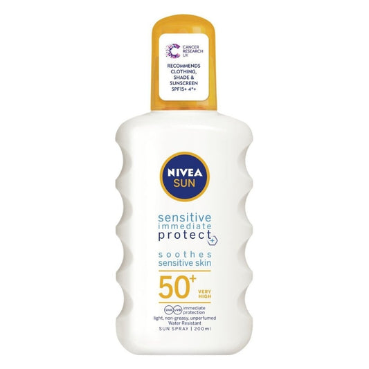 Nivea Sun Sensitive Immediate Protect Spray SPF50+ 200ml