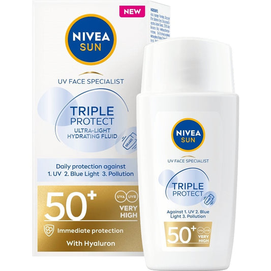 Nivea Sun UV Face Specialist Triple Protect Sun Fluid SPF50+ 40ml