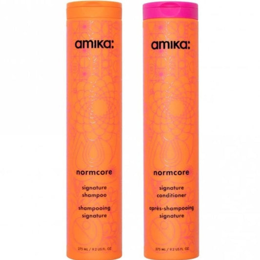 Amika Normcore Signature Shampoo & Conditioner Twin 2 x 275ml