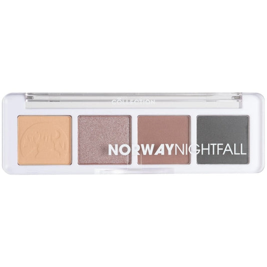 Collection Cosmetics Norway Nightfall 4 Colour Mini Eyeshadow Palette