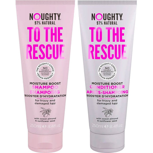 Noughty To The Rescue Moisture Boost Shampoo & Conditioner Twin 2 x 250ml