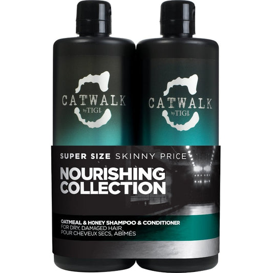 TIGI Catwalk Nourishing Collection Oatmeal & Honey Shampoo & Conditioner 750ml Twin Pack