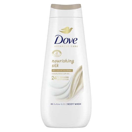 Dove Advanced Care Nourishing Silk Body Wash 400ml