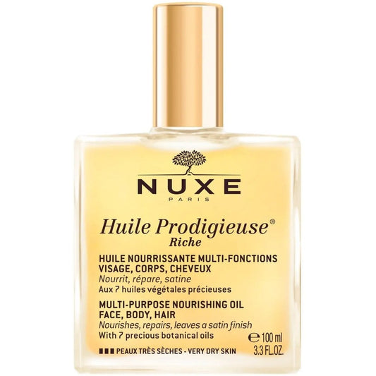 Nuxe Huile Prodigieuse Riche Oil Multi-Purpose Dry Oil 100ml