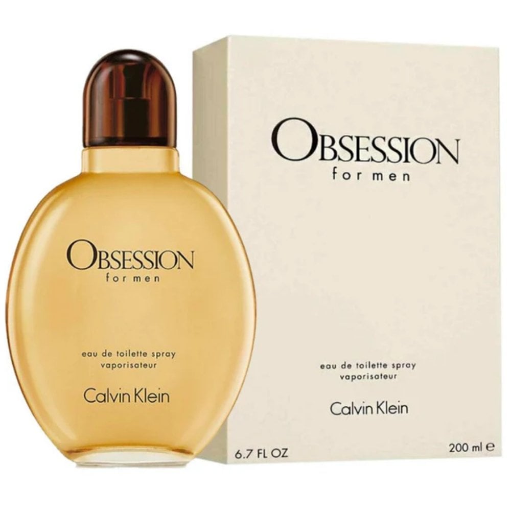 Calvin Klein Obsession for Men Eau De Toilette 200ml Justmylook