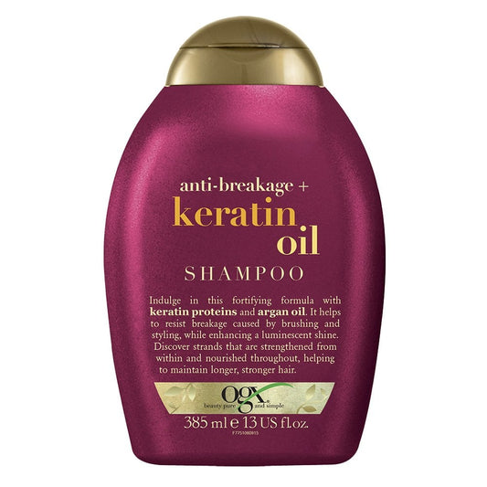 OGX Anti-Breakage+ Keratin Oil Shampoo 385ml