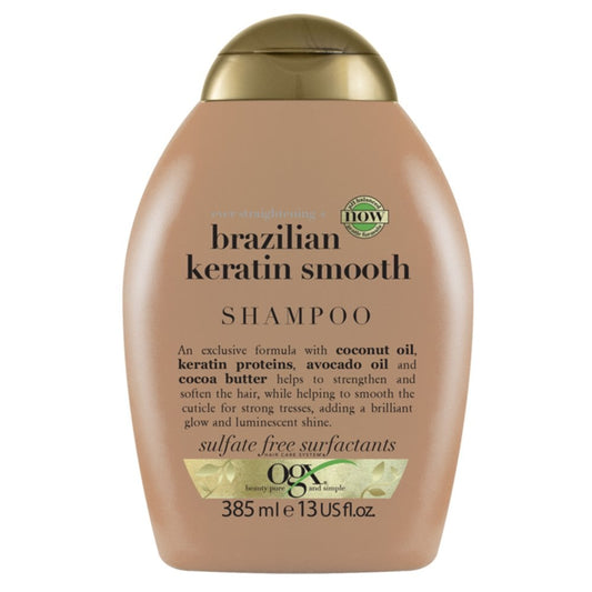 OGX Ever Straightening+ Brazilian Keratin Therapy Shampoo 385ml