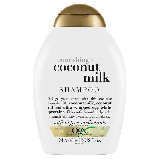 OGX Nourishing+ Coconut Milk Shampoo 385ml