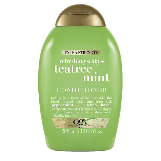 OGX Refreshing Scalp+ Tea Tree Mint Extra Strength Scalp Conditioner 385ml