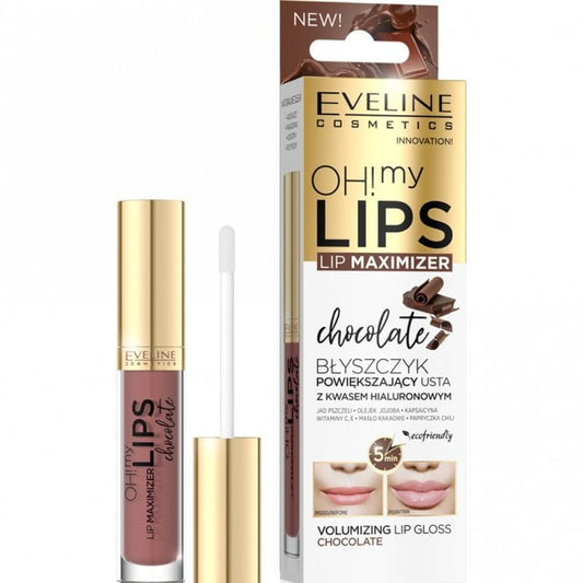 Eveline Cosmetics Oh My Lips Lip Maximiser Chocolate 4.5ml