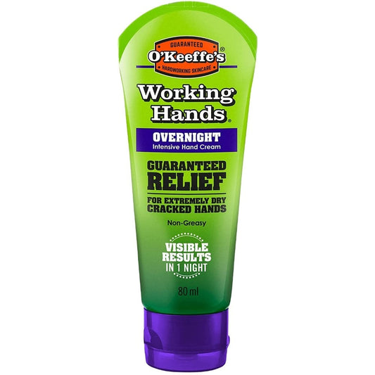 O'Keeffe's Working Hands Overnight Hand Cream Tube 80ml