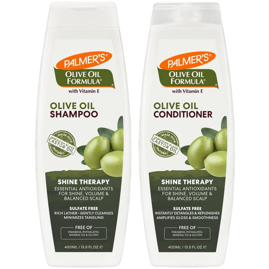 Palmer's Olive Oil Formula Shine Therapy Shampoo & Conditioner Twin 2 x 400ml