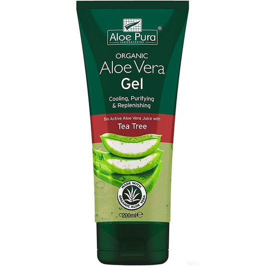 Aloe Pura Organic Aloe Vera Tea Tree Skin Gel 200ml