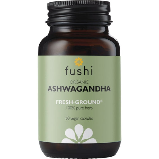 Fushi Organic Ashwagandha 60 Vegan Capsules