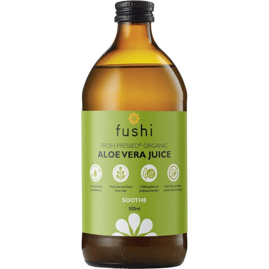 Fushi Organic Fresh-Pressed Aloe Vera Juice 500ml